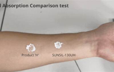 3.0cc/g 이상의 높은 흡유력과 스틱 경도 강화 효과를 갖춘 스마트 실리카, SUNSIL-130UH를 소개합니다.