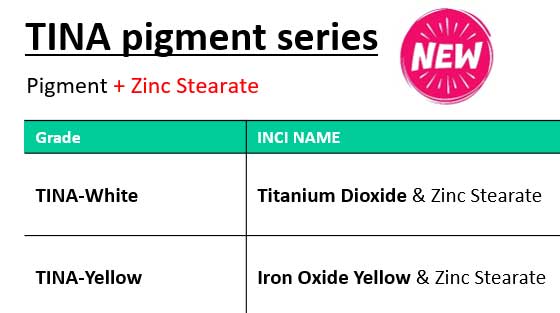 2023년 첫 웨비나에서 천연 피그먼트 신제품, TINA 시리즈를 소개합니다!