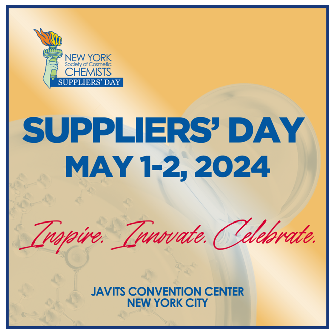 합리적인 가격의 무기 자외선 차단제, NYSCC Suppliers’ Day에서 만나보세요!