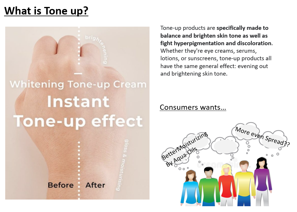 균일하게 표현되는 톤업크림을 만드는 방법은?