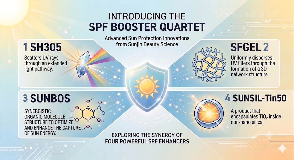 무기자차만으로 투명한 SPF 50 구현? 선진의 '부스팅 솔루션'으로 처방 고민 끝! 