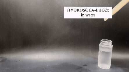 유기자차를 안개처럼 가볍게 뿌리다" — 고함량 UV Filter를 선 미스트로 구현하는 HYDROSOLA-EBD2X